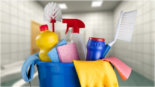 Local cleaner handling a short-let cleaning checklist in Hounslow