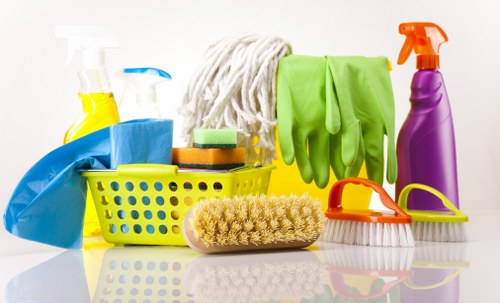 Commercial and residential clearance equipment prepared for a Hounslow job