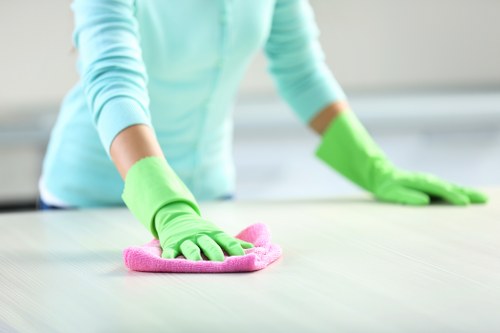 Bathroom cleaning in a Hounslow home