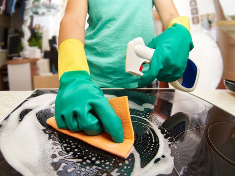 Professional Hounslow Carpet Cleaners team working safely in a home